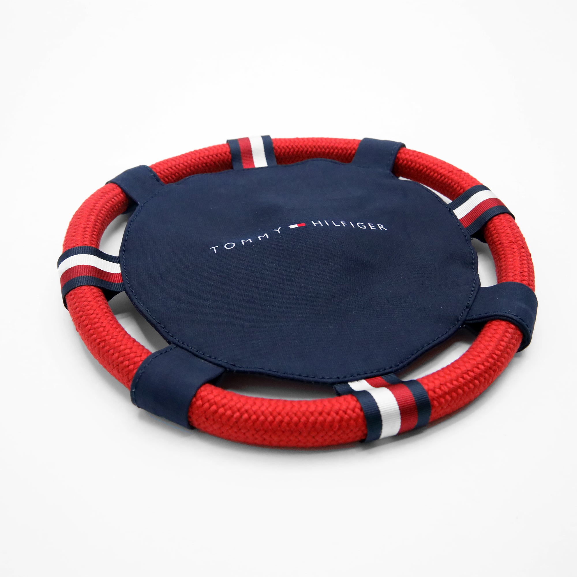 Tommy Hilfiger Dog Squeaky Rope Frisbee The Life of Riley Animals & Pet Supplies The Life of Riley