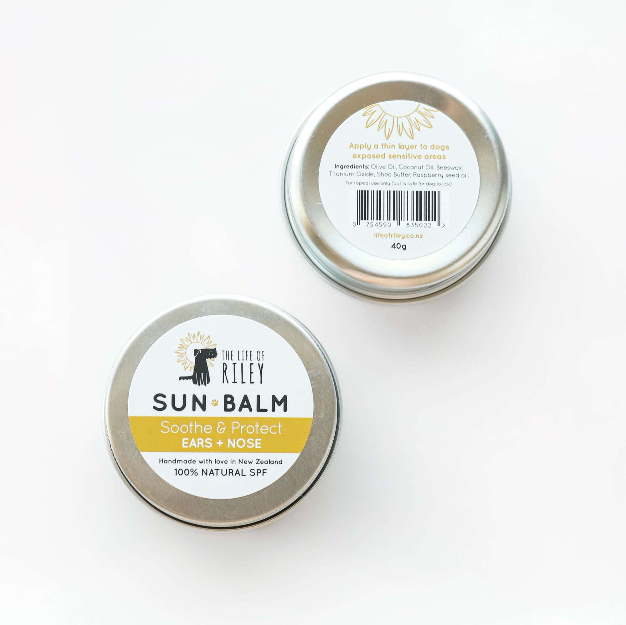 Sun Balm - Dog Sunscreen Life of Riley Pet Products  The Life of Riley